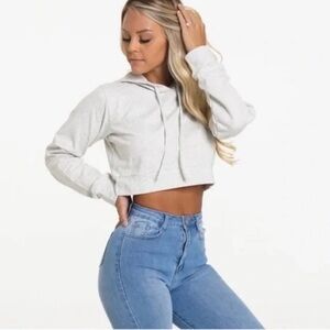 NVGTN Cropped Hoodie